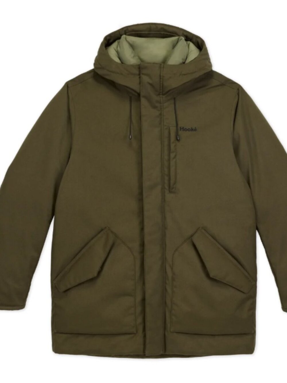 Hooké Winter Parka Men's Medium Olive Green